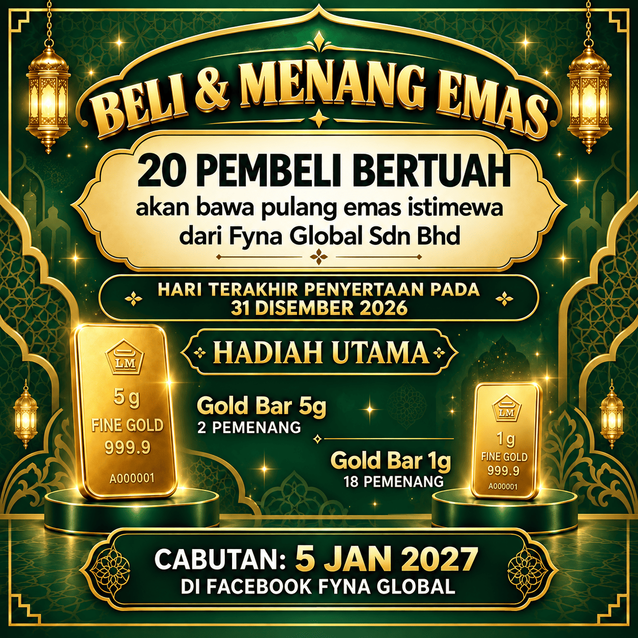 Cabutan Bertuah Emas